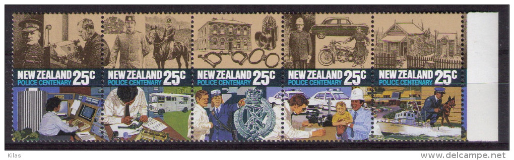 NEW ZEALAND 1986  Police Centenary MNH - Ungebraucht