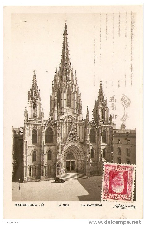 POSTAL DE BARCELONA DE LA CATEDRAL (ZERKOWITZ) - Barcelona