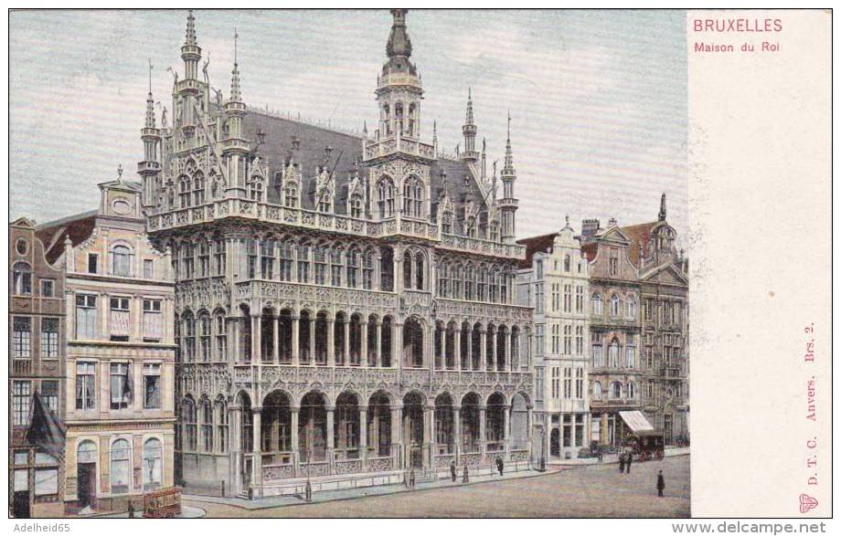 BEL10/ 1898-1905  Lot 8 Dos Non Divisés En Couleurs Bruxelles - Loten, Series, Verzamelingen