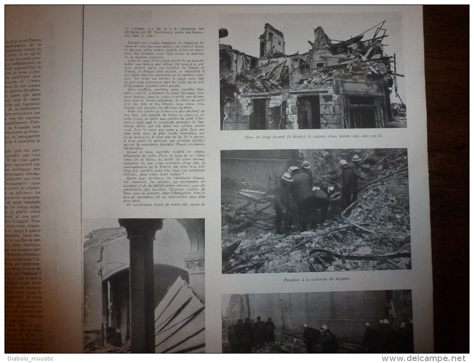 1942 Bombardement De La Région De Paris Par La RAF (important Documentaire) ; Village Russe En Kolkhose; Salon HUMORISTE - L'Illustration