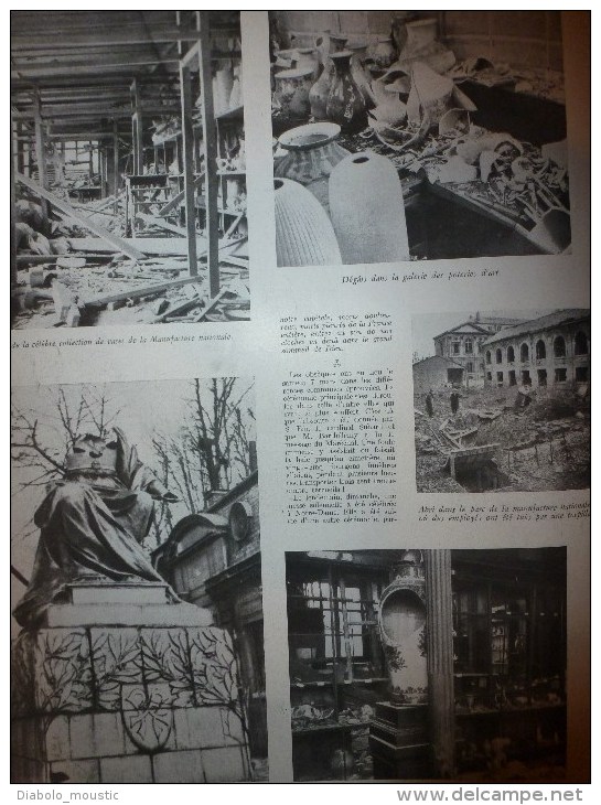 1942 Bombardement de la région de Paris par la RAF (important documentaire) ; Village russe en kolkhose; Salon HUMORISTE