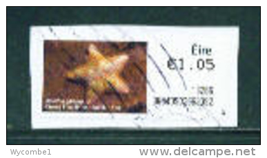 IRELAND - 2013  Post And Go/ATM Label  Cushion Star  Used On Piece As Scan - Viñetas De Franqueo (Frama)