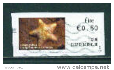 IRELAND - 2013  Post And Go/ATM Label  Cushion Star  Used On Piece As Scan - Vignettes D'affranchissement (Frama)