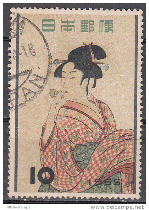 Japan  Scott No. 616   Used    Year 1955 - Used Stamps