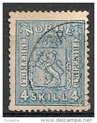 Norvège Norge. 1867 . N° 14. Oblit. - Usados