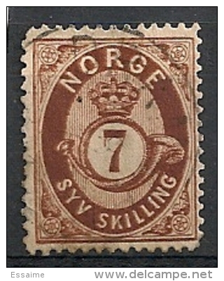 Norvège Norge. 1871 . N° 21. Oblit. - Gebruikt