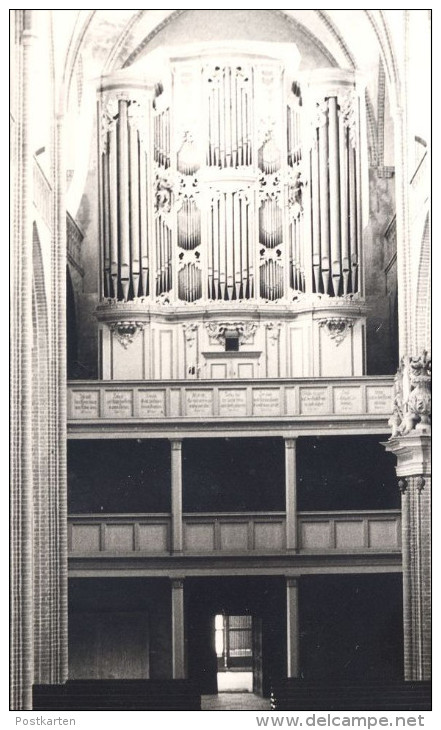 ÄLTERE KARTE HAVELBERG HAVELBERGER DOM ORGEL Gottlieb Scholtze Orgue Organ Original-Handabzug Haverland Foto Photo - Havelberg