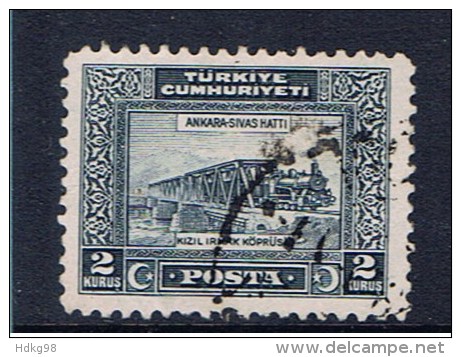 TR Türkei 1929 Mi 885 Brücke - Gebruikt