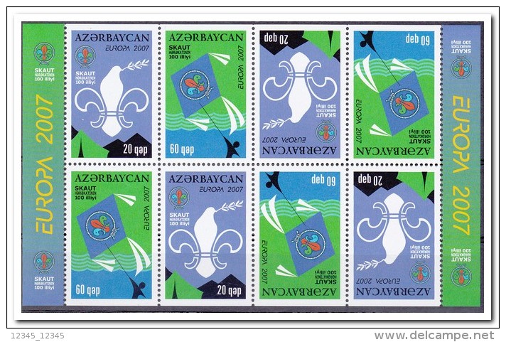 Azerbeidzjan 2007 Postfris MNH, Europe, Scouting - Azerbaïjan