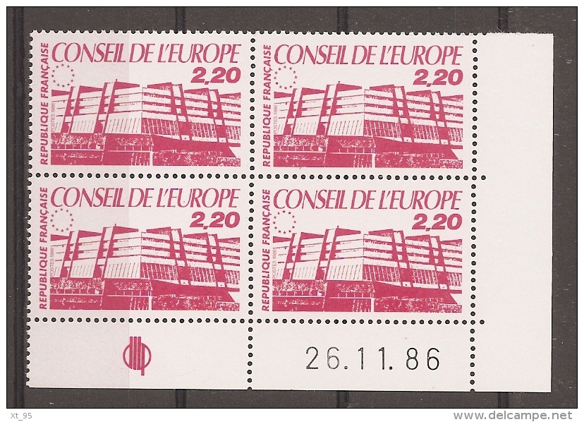 Coin Date - Service 94 - 1986 - ** Neuf Sans Charniere - Cote 6.50€ - Servicio