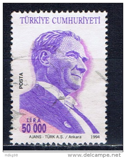 TR Türkei 1994 Mi 3031 Atatürk - Usados