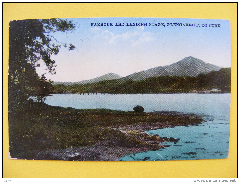 CPA Glengarriff, Co. Cork, Ireland - Harbor And Landing Stage - Cork