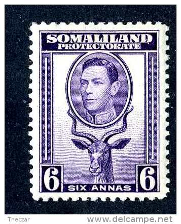 1641  Somaliland 1938  Scott #89  M*  Offers Welcome! - Somalilandia (Protectorado ...-1959)