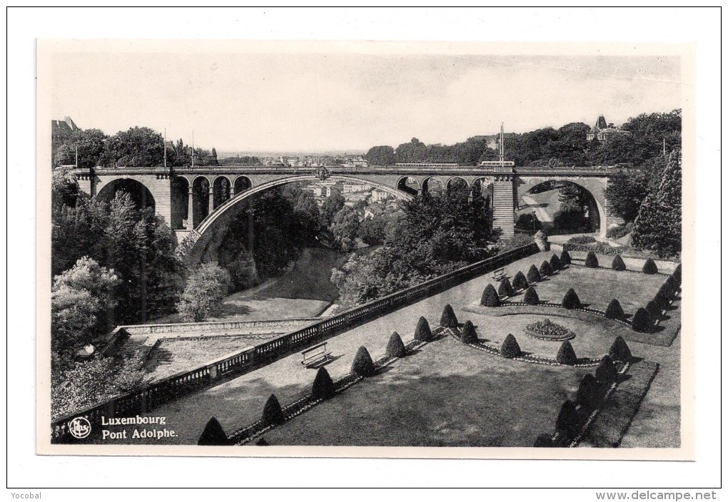 CP, LUXEMBOURG, Pont Adolphe, Vierge - Luxembourg - Ville