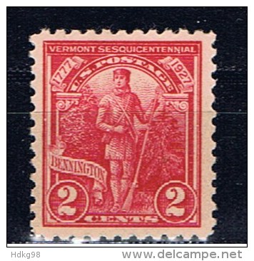 US 1927 Mi 307 Mnh Vermont - Neufs