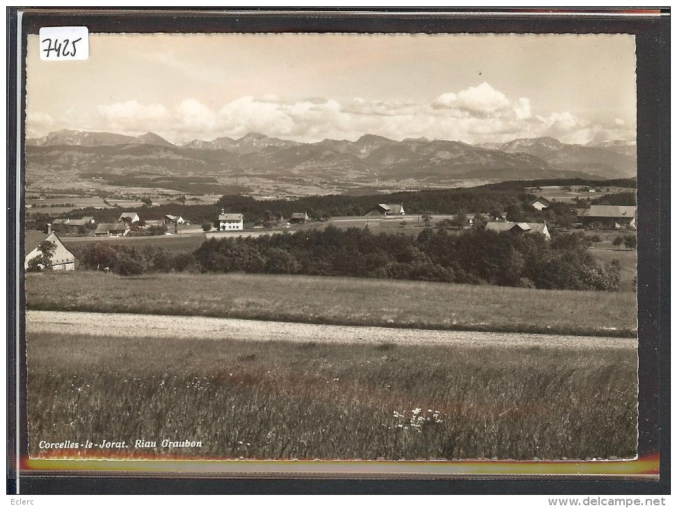 FORMAT 10x15 - DISTRICT D´ORON /// CORCELLES LE JORAT - TB - Corcelles-le-Jorat