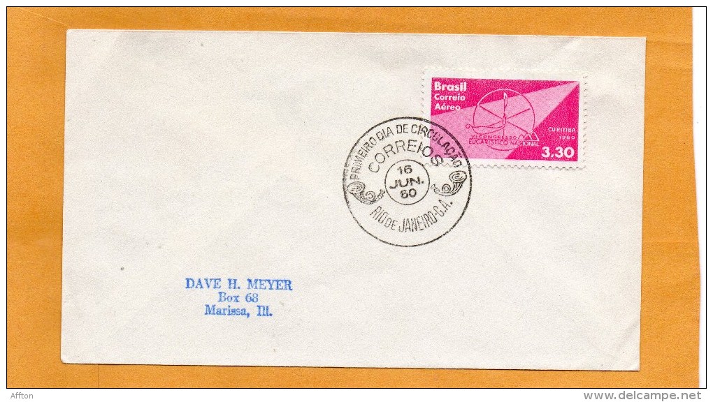 Brazil 1960 FDC - FDC