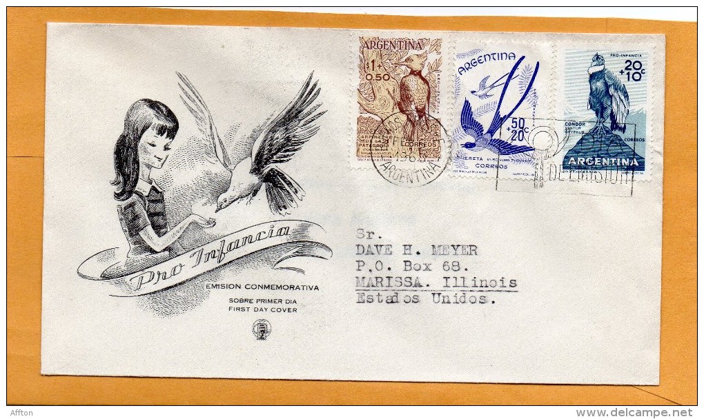 Argentina 1960 FDC - FDC