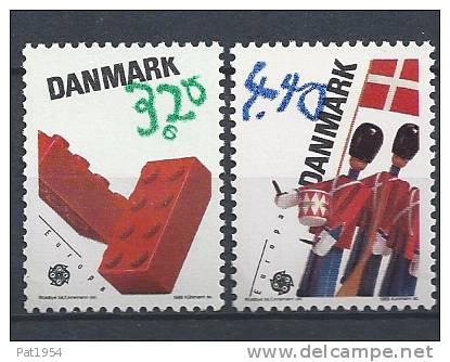 Danemark 1989 Série Neuve**  N° 953/954  Europa Jeux D´enfants - Neufs