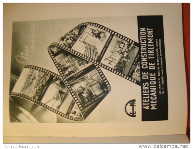 1946 Livre book Belgique Amerique Latine Belgie  industrie in America Advertisment ads