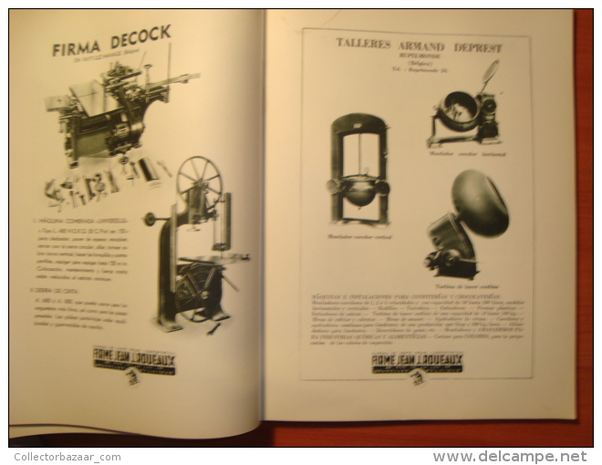 1946 Livre book Belgique Amerique Latine Belgie  industrie in America Advertisment ads