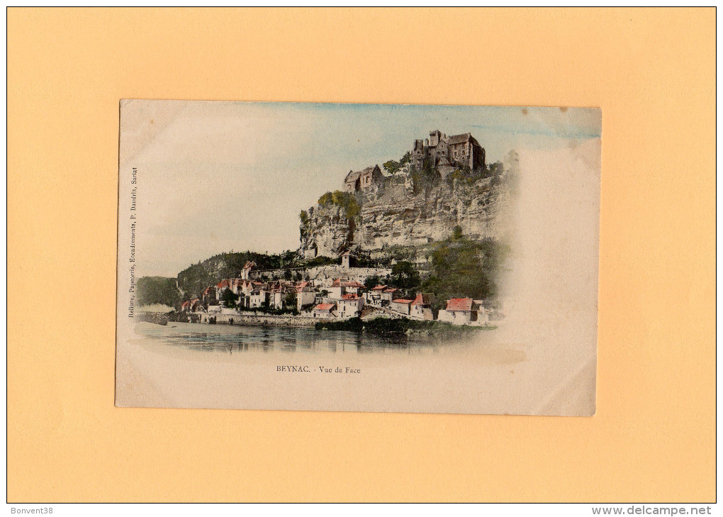 BEYNAC - VUE De FACE - Other & Unclassified