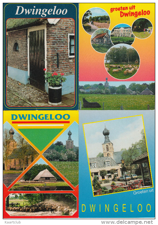 8 Ansichten : DWINGELOO  - Drenthe - Holland - Nederland - Dwingeloo