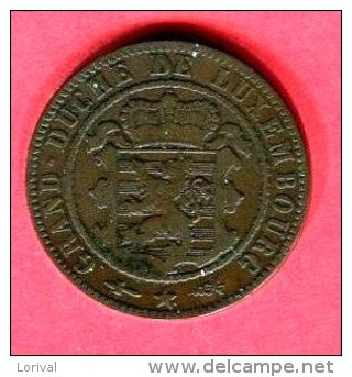 LUXEMBOURG 10 CENTIMES 1854 TB+ 23 - Luxembourg