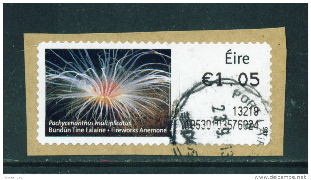 IRELAND - 2012  Post And Go/ATM Label  Fireworks Anenome  Used As Scan - Viñetas De Franqueo (Frama)