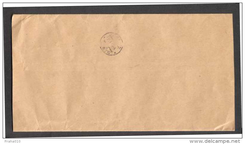 BuM0954 - Böhmen Und Mähren (1943) Neupaka - Nova Paka / Jitschin - Jicin (R-letter) Tariff: 5,40K (stamp: Adolf Hitler) - Covers & Documents
