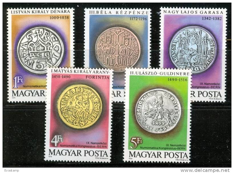 HUNGARY - 1979. Hungarian Coins Cpl.Set MNH! - Neufs