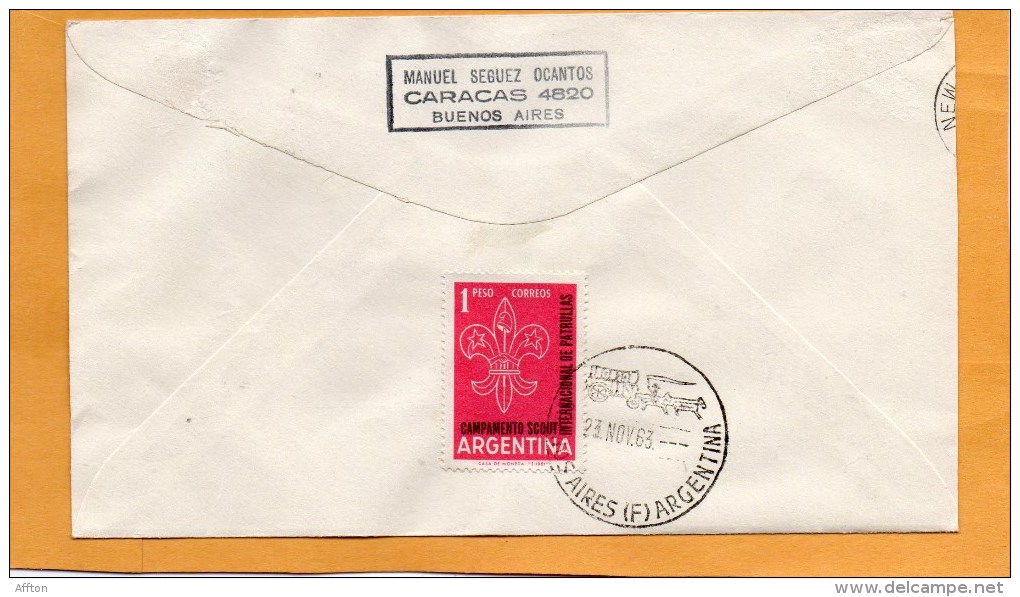 Argentina 1963 FDC - FDC