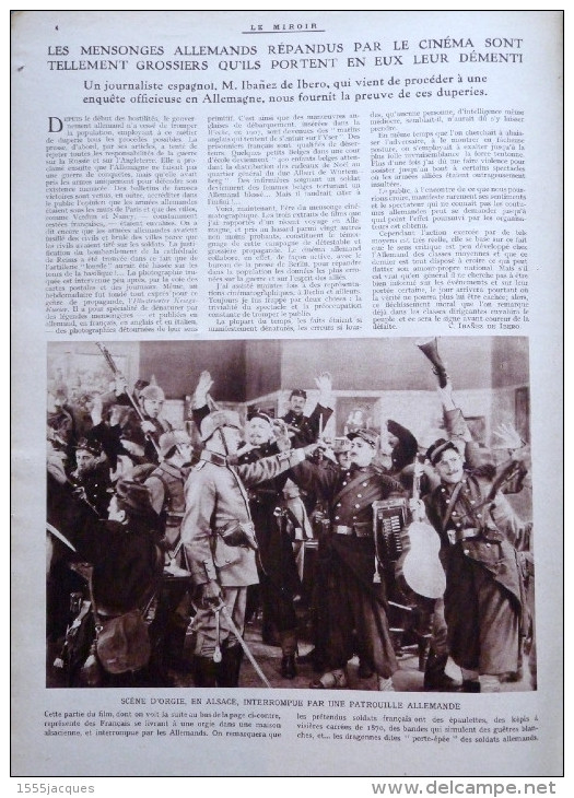 LE MIROIR N° 80 / 06-06-1915 SEDDUL-BAHR CARENCY VICTOR-EMMANUEL III PROPAGANDE BULOW GALICIE OBUS TRANCHEES MILANO - Guerre 1914-18