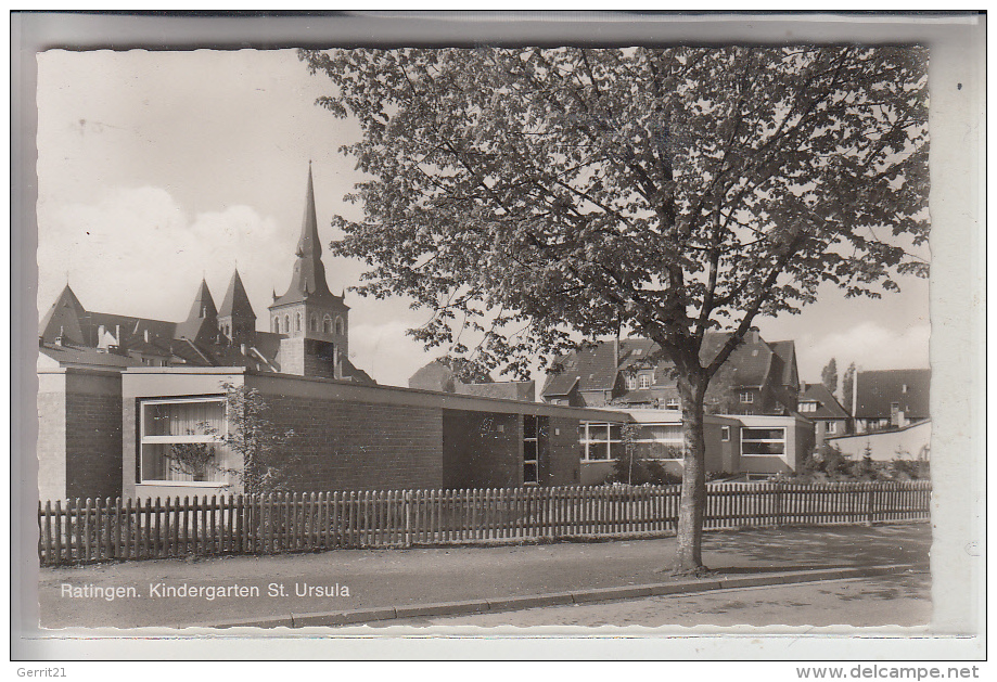 4030 RATINGEN, Kindergarten St. Ursula, 1968 - Ratingen