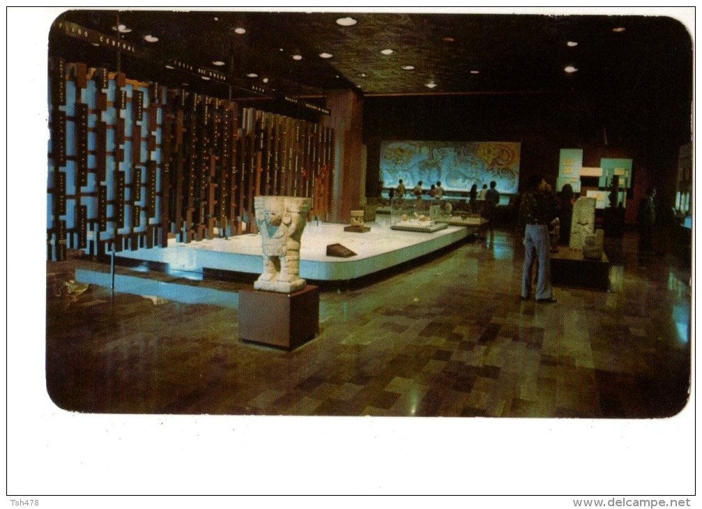 MEXIQUE--MEXICO--sala Mesoamerica En El Museo De Antropologia.......--voir 2 Scans - Mexique