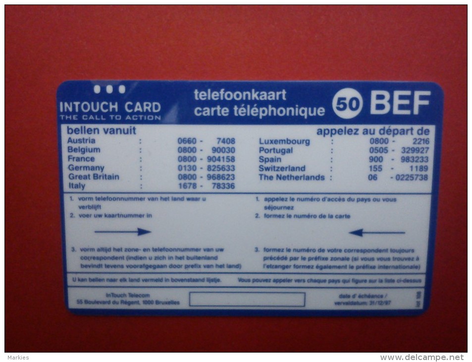 Intouch Ippa Bank Demo  2Photo´s Very Rare ! - [2] Prepaid & Refill Cards