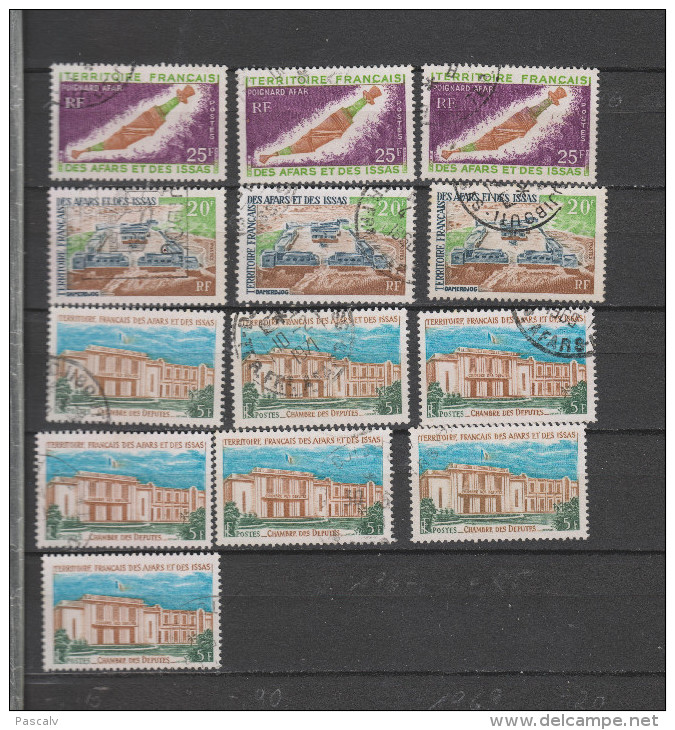 Lot De Timbres Oblitérés - Used Stamps