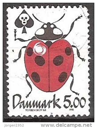 DENMARK   #   STAMPS FROM YEAR 1998 " STANLEY GIBBONS  1136  " - Ungebraucht