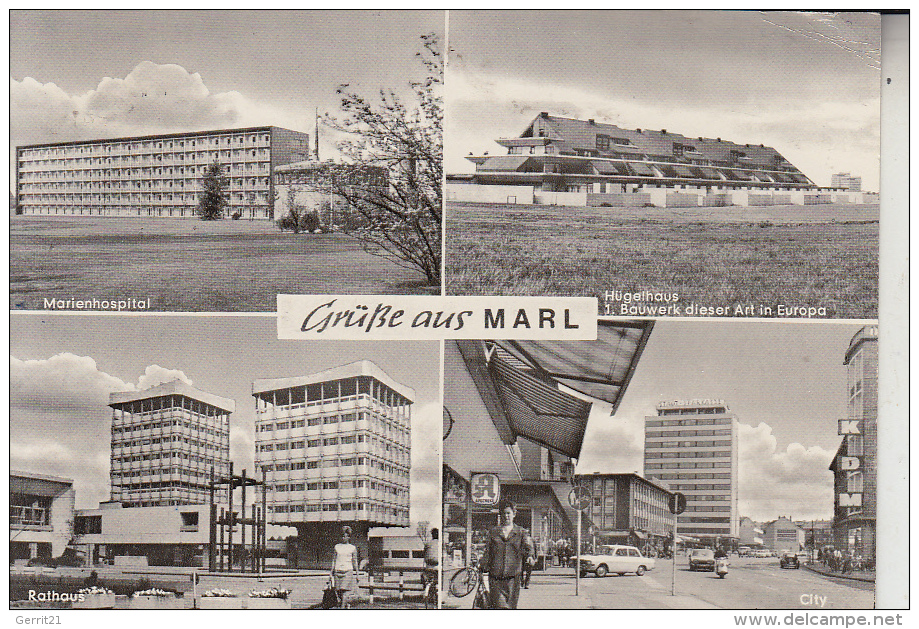 4370 MARL, Mehrbild - AK - Marl