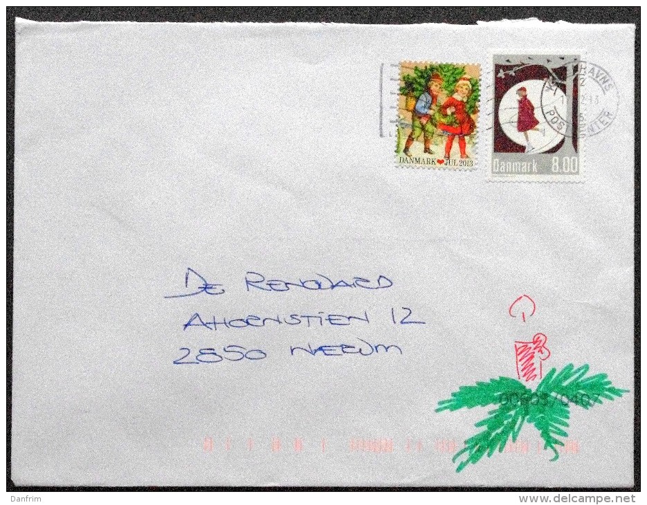 Denmark 2013 Letter  MiNr.BA  17-12-2013  ( Lot 2468) - Lettere