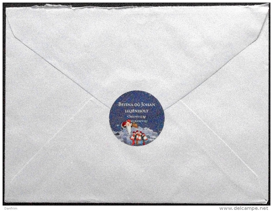 Denmark 2013 Letter  MiNr.BA  17-12-2013  ( Lot 2468) - Cartas & Documentos