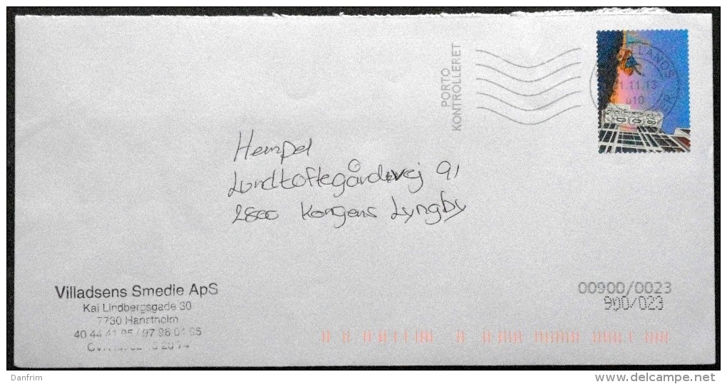 Denmark 2013 Letter  MiNr.1-11-13  ( Lot 2482) - Covers & Documents