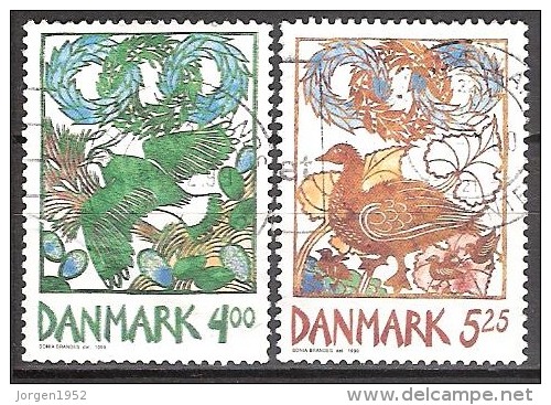 DENMARK   #   STAMPS FROM YEAR 1999 " STANLEY GIBBONS  1164 1165   " - Unused Stamps