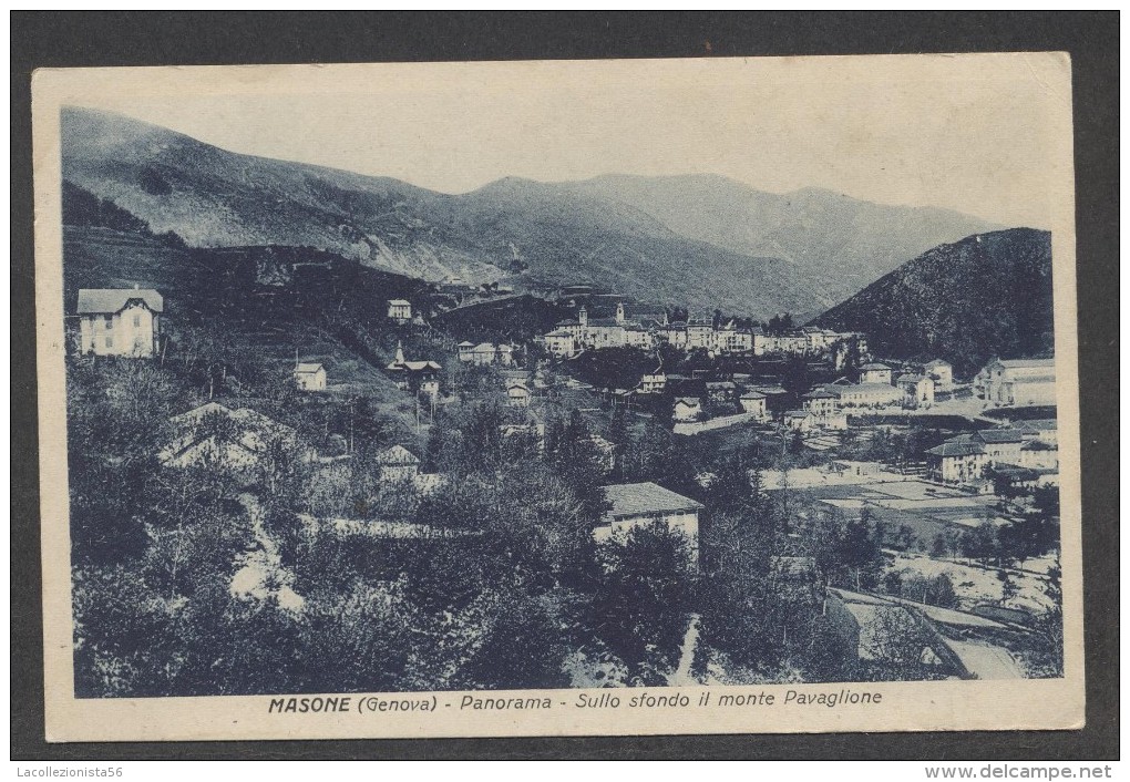 6268-MASONE(GENOVA)-1934-FP - Genova