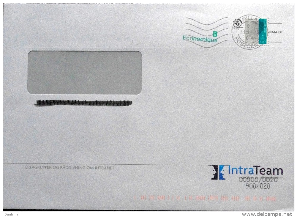 Denmark 2011 Letter  MiNr.1629 11-11-13  ( Lot 2490) - Covers & Documents