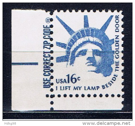 US 1978 Mi 1333 Mnh Freiheitsstatue - Neufs