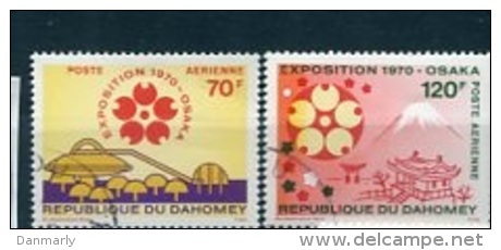 Dahomey Poste Aérienne Y&T N°127-128 : Exposition Universelle D'Osaka - 1970 – Osaka (Japón)