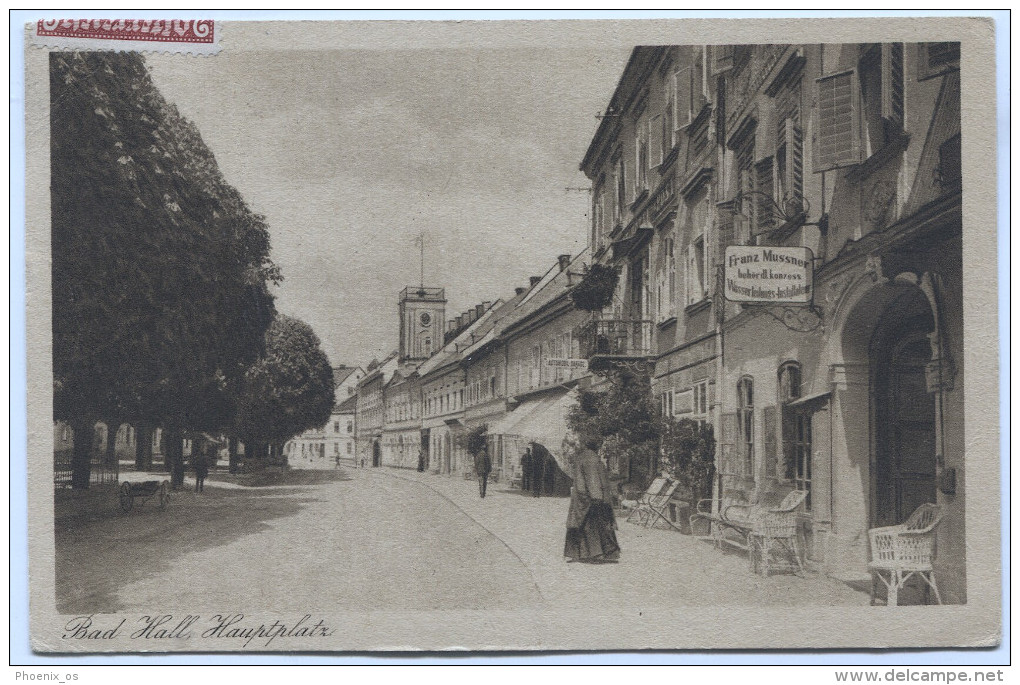 Austria, BAD HALL, Old Postcard - Bad Hall