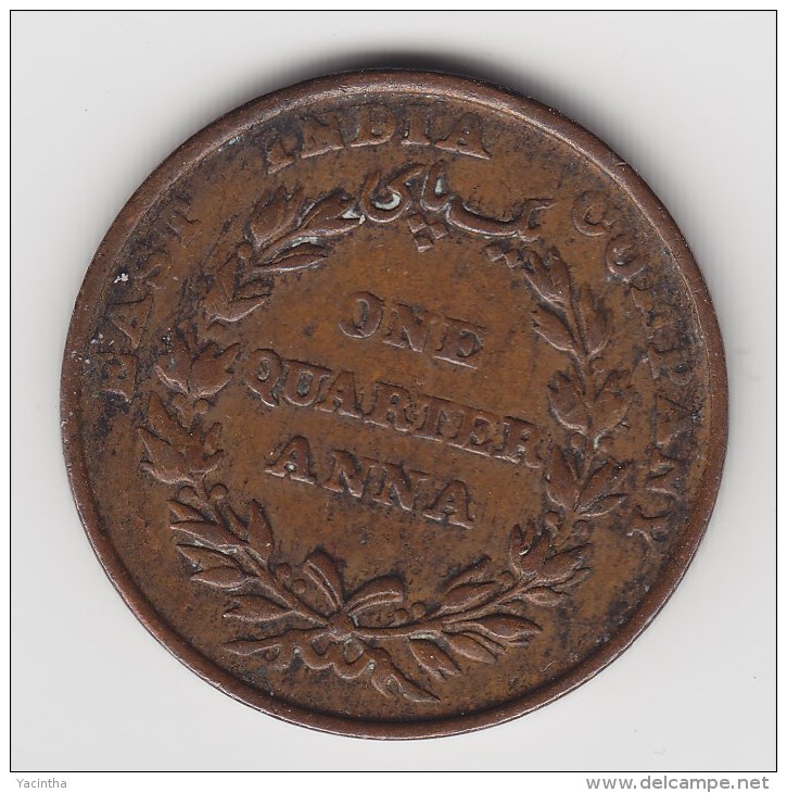 @Y@      East India Company 1/4 Anna 1835     (2613) - India