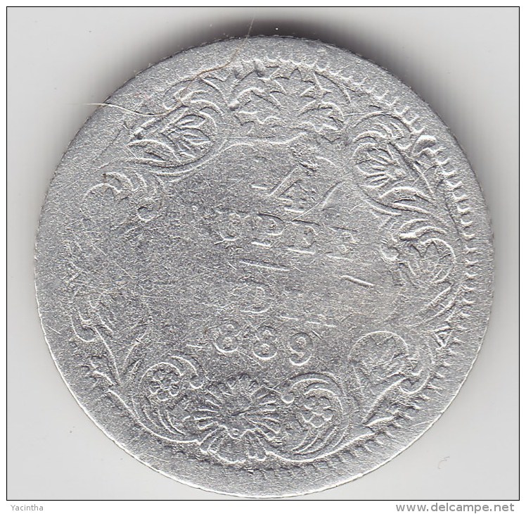 @Y@  INDIA  1/4  Rupee  1889    (2616) - India